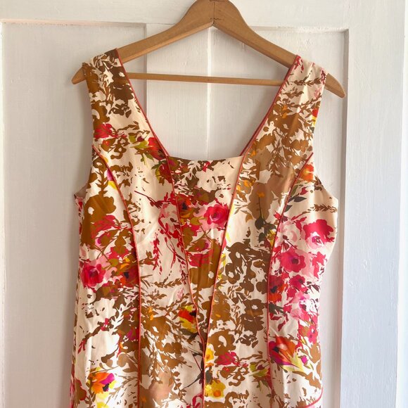 Sundance Floral Silk Dress - Picture 6 of 7